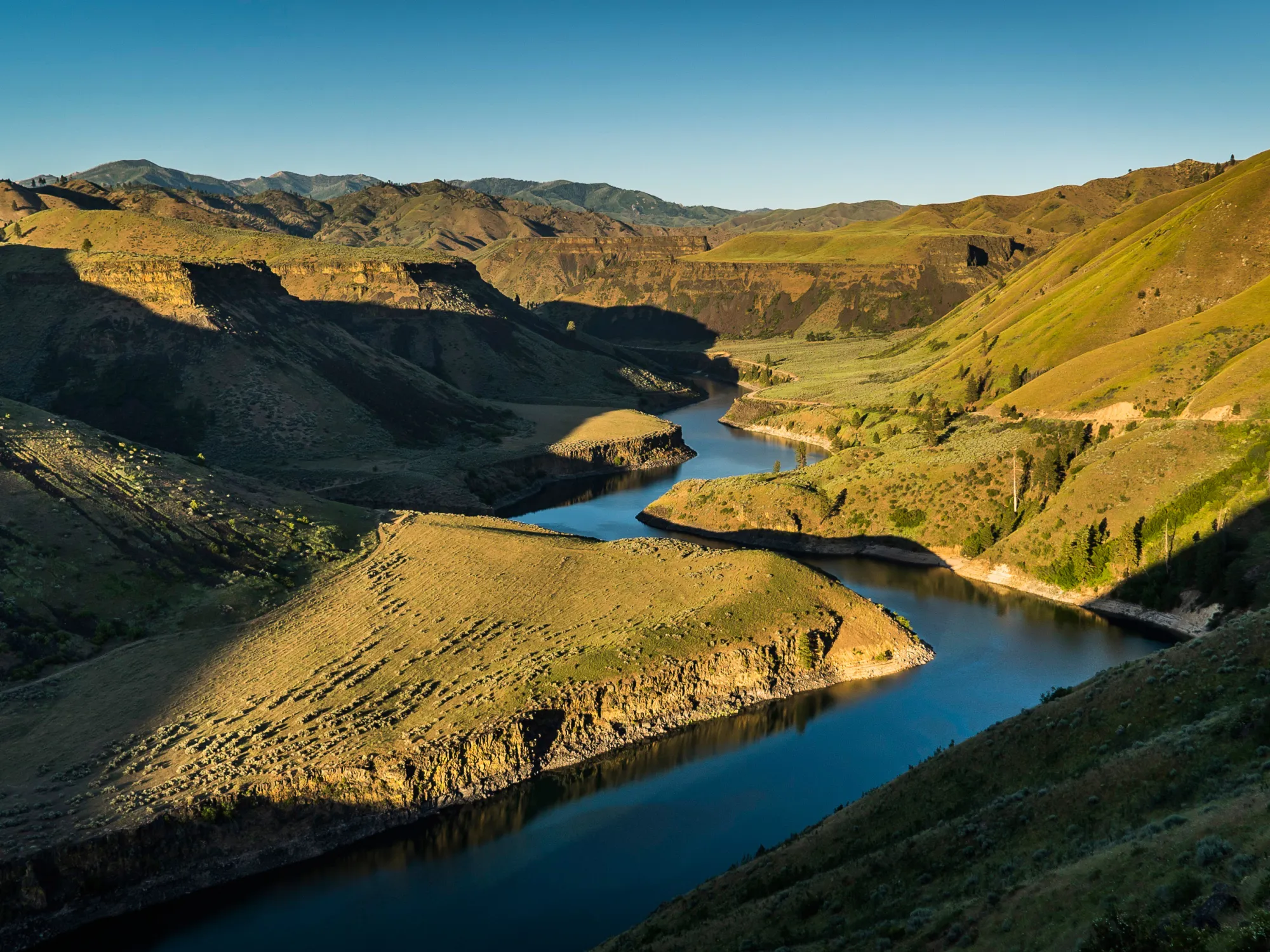 The Boise River in Idaho's Treasure Valley, home base of Middle Fork Software